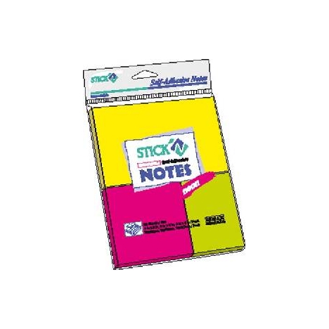 POST-IT 3 MISURE ASSORTITE NEON