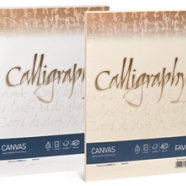CARTA CALLIGRAPHY CANVAS BIANCO 100GR 50FG