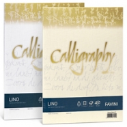 CARTA CALLIGRAPHY LINO AVORIO 120GR 50FG
