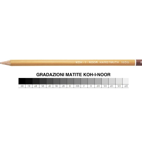 MATITA KOH-I-NOOR 1500/2H