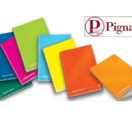 QUADERNO MAXI CARTONATO RIGO 1R 128PG. PIGNA COLOR