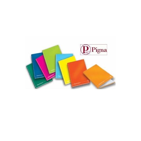 QUADERNO MAXI CARTONATO RIGO 1R 128PG. PIGNA COLOR