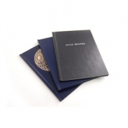 COPERTINE RIGIDE PER DORSO METALLICO GBC OPUS MB300 NERE RILEGATURA LATO LUNGO A4 20PZ.