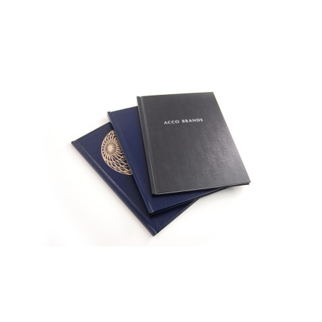 COPERTINE RIGIDE PER DORSO METALLICO GBC OPUS MB300 NERE RILEGATURA LATO LUNGO A4 20PZ.