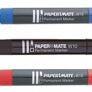 MARCATORE PAPERMATE W10 BLU PUNTA SCALPELLO