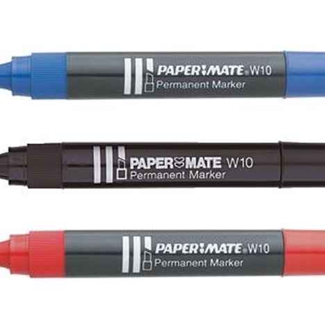 MARCATORE PAPERMATE W10 BLU PUNTA SCALPELLO