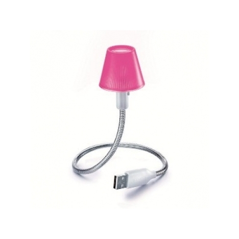 LUCE USB ABAT-JOUR FUCSIA