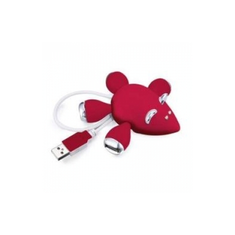 MULTIPLA USB TOPOLINO ROSSO