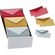 OPALINA BUSTA + BIGLIETTO F.TO9 METALLIC ORO/ARGENTO/ROSSO