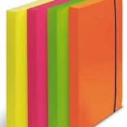 CARTELLA PROGETTO D3 C/ELASTICO COL. ASSORTITI FLUO