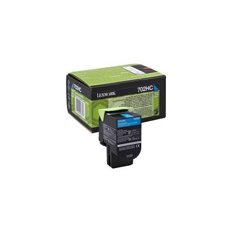 TONER 70C2HC0 CIANO 3K LEXMARK ORIGINALE