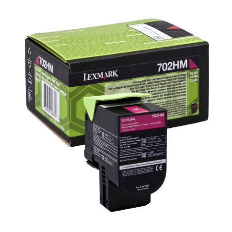 TONER 70C2HM0 MAGENTA 3K LEXMARK ORIGINALE