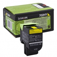 TONER 70C2HY0 GIALLO 3K LEXMARK ORIGINALE