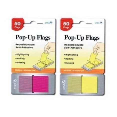 POST-IT SEGNAPAGINA 45X25 50FG.