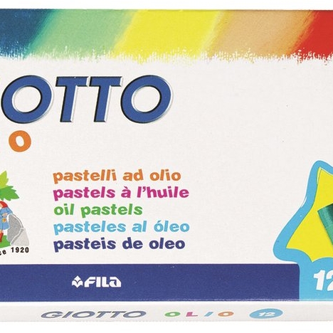 PASTELLI GIOTTO OLIO DA 12