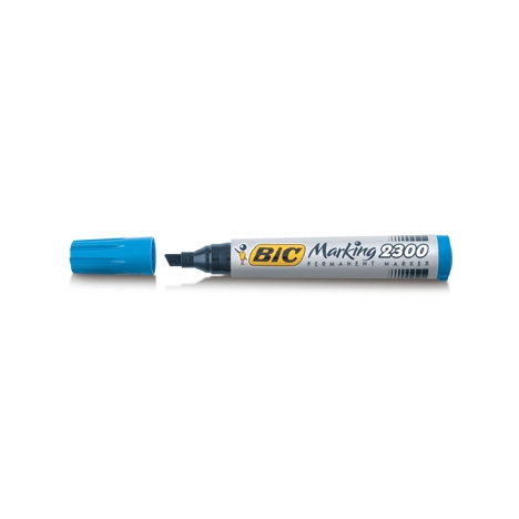 MARKING BIC 2300 PUNTA SCALPELLO BLU
