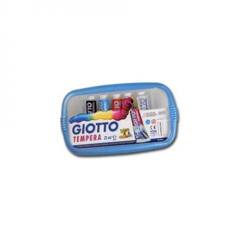 SCATOLA TEMPERA GIOTTO 21ML 5PZ.