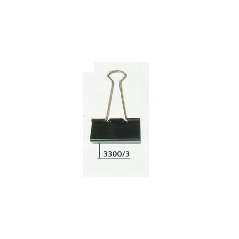 DOUBLE CLIP NERE 41MM.