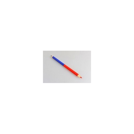 MATITA BICOLORE ROSSO/BLU MAXI