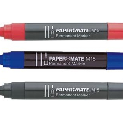 MARCATORE PAPERMATE M15 NERO PUNTA TONDA