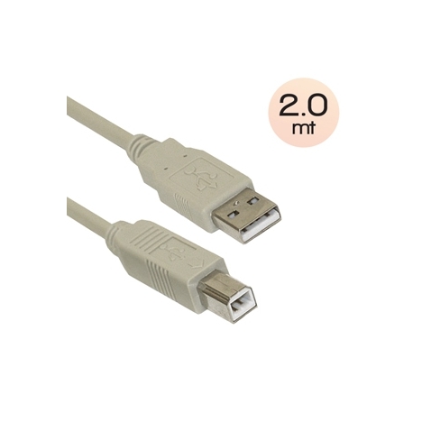 CAVO USB 2.0 CLASSICO 2METRI