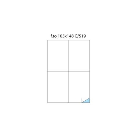 ETICHETTE LASER 105X148 100PZ